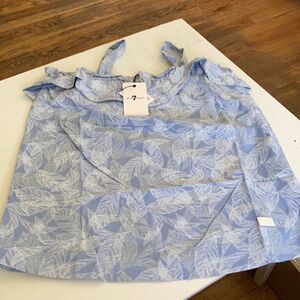 7 for all mankind big girls ruffle tank top